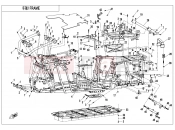 CFMOTO ZFORCE 1000 (CF1000UTR-2) FRAME - F03-V2