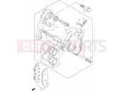 SUZUKI DR-Z400S K7 (2007) (E03,E28,E33) 50 - FRONT CALIPER