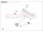 CFMOTO ZFORCE 1000 (CF1000UTR-2) DASHBOARD - F17