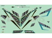CFMOTO ZFORCE 1000 (CF1000UTR-2) DECAL(BLACK) - F19-2-B