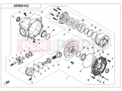 CFMOTO ZFORCE 1000 (CF1000UTR-2) REAR AXLE(AUTOMATIC DIFFERENTIAL LOCK) - F33-A-V3