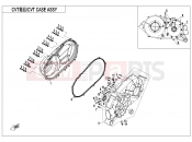 CFMOTO ZFORCE 1000 (CF1000UTR-2) CVT CASE ASSY - E01-3-V2