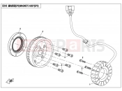 CFMOTO ZFORCE 1000 (CF1000UTR-2) MAGNETO ASSY.(EPS) - E03-B