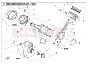 CFMOTO ZFORCE 1000 (CF1000UTR-2) CRANKSHAFT @^ CONNECTING ROD @^ PISTON ASSY - E04