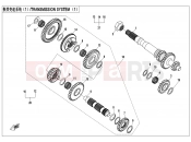 CFMOTO ZFORCE 1000 (CF1000UTR-2) TRANSMISSION SYSTEM(1) - E06-1-V2