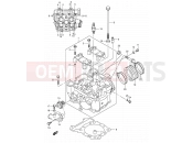 SUZUKI DR-Z400S K8 (2008) 3 - CYLINDER HEAD