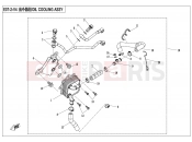 CFMOTO ZFORCE 1000 (CF1000UTR-2) OIL COOLING SYSTEM - E07-2-V4