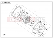 CFMOTO ZFORCE 1000 (CF1000UTR-2) FAN ASSY - E18