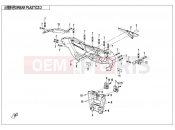 BOTTOM PLASTIC 2 - CFMOTO ZFORCE 1000 (CF1000UTR-2) 2021