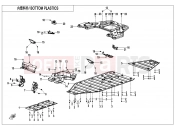 CFMOTO 2020 SSV ZFORCE 1000 (CF1000UTR-B) REAR PLASTIC - F04-8-V2
