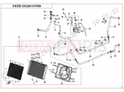 CFMOTO 2020 SSV ZFORCE 1000 (CF1000UTR-B) COOLING SYSTEM - F18-V3
