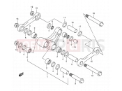 SUZUKI DR-Z400S K8 (2008) 54 - REAR CUSHION LEVER