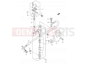 SUZUKI DR-Z400S K8 (2008) 57 - REAR MASTER CYLINDER
