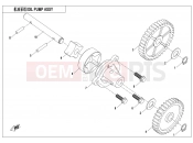 CFMOTO 2020 SSV ZFORCE 1000 (CF1000UTR-B) OIL PUMP ASSY - E07-1