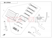 CFMOTO 2021 SSV ZFORCE 1000 (CF1000UTR-B) TOOLS - F20