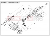 CFMOTO 2021 SSV ZFORCE 1000 (CF1000UTR-B) TRANSMISSION SYSTEM(2) - E06-2-V1