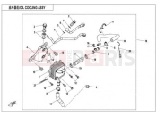 CFMOTO 2021 SSV ZFORCE 1000 (CF1000UTR-B) OIL COOLING SYSTEM - E07-2-V2