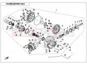 FRONT AXLE - F29 - CFMOTO ZFORCE 500 (CF500US) 2014