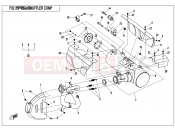 CFMOTO 2015 SSV ZFORCE 500 (CF500US) MUFFLER COMP - F02