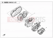CFMOTO 2015 SSV ZFORCE 500 (CF500US) CRANKCASE ASSY. - E01