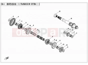 CFMOTO 2015 SSV ZFORCE 500 (CF500US) TRANSMISSION SYSTEM(â ) - E06-1