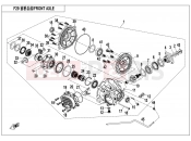 CFMOTO 2018 SSV ZFORCE 500 (CF500US) FRONT AXLE - F29