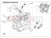 CFMOTO 2018 SSV ZFORCE 500 (CF500US) RIGHT CRANKCASE ASSY. - E01-2-V2