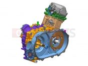 CFMOTO ZFORCE 500 (CF500US) 191R ENGINE - E00