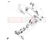 CFMOTO 2012 SSV ZFORCE 600 (CF600-3) MUFFLER ASSY