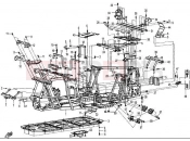 CFMOTO 2013 SSV ZFORCE 600 (CF600-3) FRAME ASSY