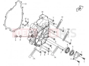 CFMOTO 2013 SSV ZFORCE 600 (CF600-3) CRANKCASE COVER (LEFT) - E05