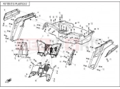 CFMOTO 2015 SSV ZFORCE 600 (CF600-3) PLASTICS Ⅳ