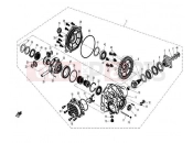CFMOTO 2015 SSV ZFORCE 600 (CF600-3) FORNT AXLE