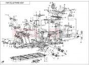 CFMOTO ZFORCE 600 (CF625-3) FRAME ASSY - F09