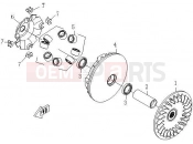 CFMOTO ZFORCE 600 (CF625-3) PRIMARY SHEAVE - E14
