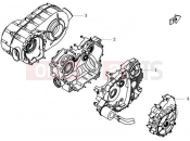 CFMOTO 2014 SSV ZFORCE 600 (CF625-3) CRANKCASE ASSY - E01