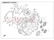 CFMOTO 2014 SSV ZFORCE 600 (CF625-3) RIGHT CRANKCASE - E03