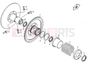 CFMOTO 2014 SSV ZFORCE 600 (CF625-3) SECONDARY SHEAVE - E15