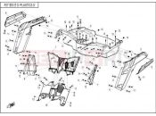 PLASTICS â£ - F07 - CFMOTO ZFORCE 600 (CF625-3) 2016