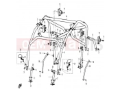 CAB FRAME - F24 - CFMOTO ZFORCE 600 (CF625-3) 2016