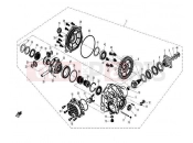 FRONT AXLE - F29 - CFMOTO ZFORCE 600 (CF625-3) 2016