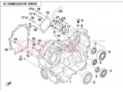 RIGHT CRANKCASE - E03 - CFMOTO ZFORCE 600 (CF625-3) 2016
