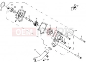 CFMOTO 2012 SSV ZFORCE 625 (CF625-6) WATER PUMP ASSY. - E22