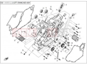 CFMOTO 2012 SSV ZFORCE 800 (CF800) LEFT CRANKCASE ASSY - E01-1