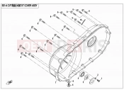 CFMOTO 2012 SSV ZFORCE 800 (CF800) CVT COVER ASSY - E01-4