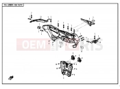 CFMOTO ZFORCE 800 (CF800) REAR PLASTIC - F04-6
