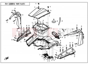 CFMOTO 2014 SSV ZFORCE 800 (CF800) FORNT PLASTIC - F04-2