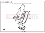 CFMOTO 2014 SSV ZFORCE 800 (CF800) SEAT - F13