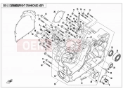 CFMOTO 2014 SSV ZFORCE 800 (CF800) RIGHT CRANKCASE ASSY - E01-2