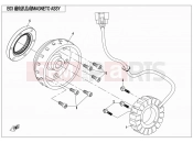 CFMOTO 2014 SSV ZFORCE 800 (CF800) MAGNETO ASSY - E03